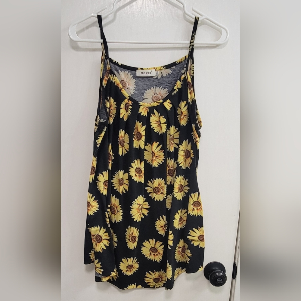 Sunflower Tank Top